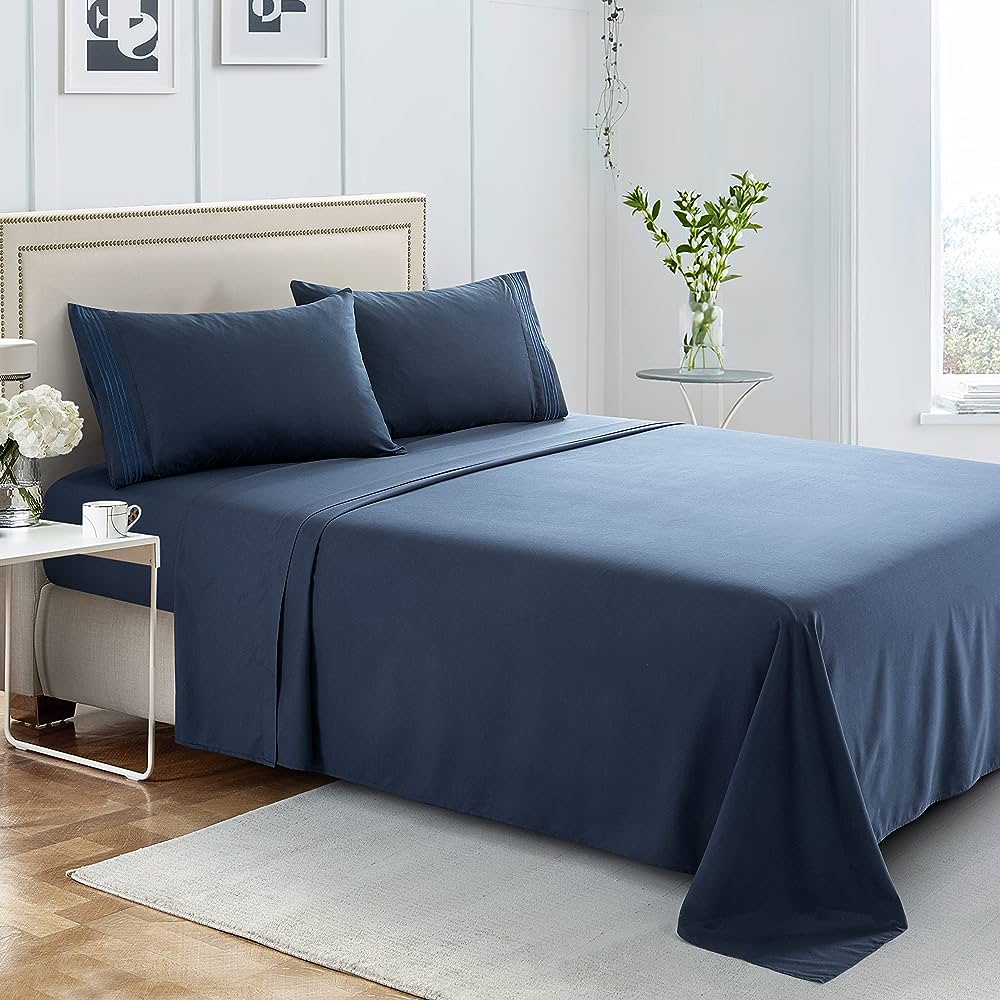 BED SETS (Multi-color, Microfiber & Sateen Fabric)