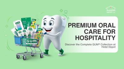 Premium Oral Care for Hospitality: Discover the Complete GUMÂ® by SUNSTAR Collection at Hotel Depot